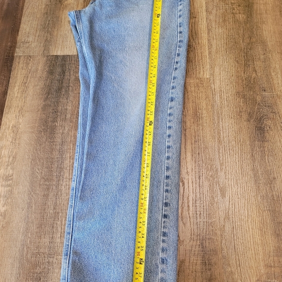 Diamond Gusset Classic Blue Denim Jeans - Picture 5 of 8